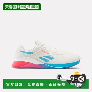 自营Reebok Nano X4 Women's Shoes - chalk/future cyan/pink bl