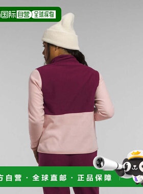 自营The North Face Alpine Polartec 100 NF0A84QIKIC女式紫色运