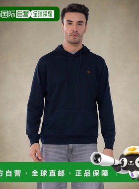 自营members onlyMen's Pullover Hooded Sweatshirt - navy 美国