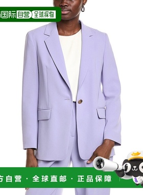 自营 BOSS Hugo BOSS Jocaluah运动夹克-紫色 美国奥莱直发外套