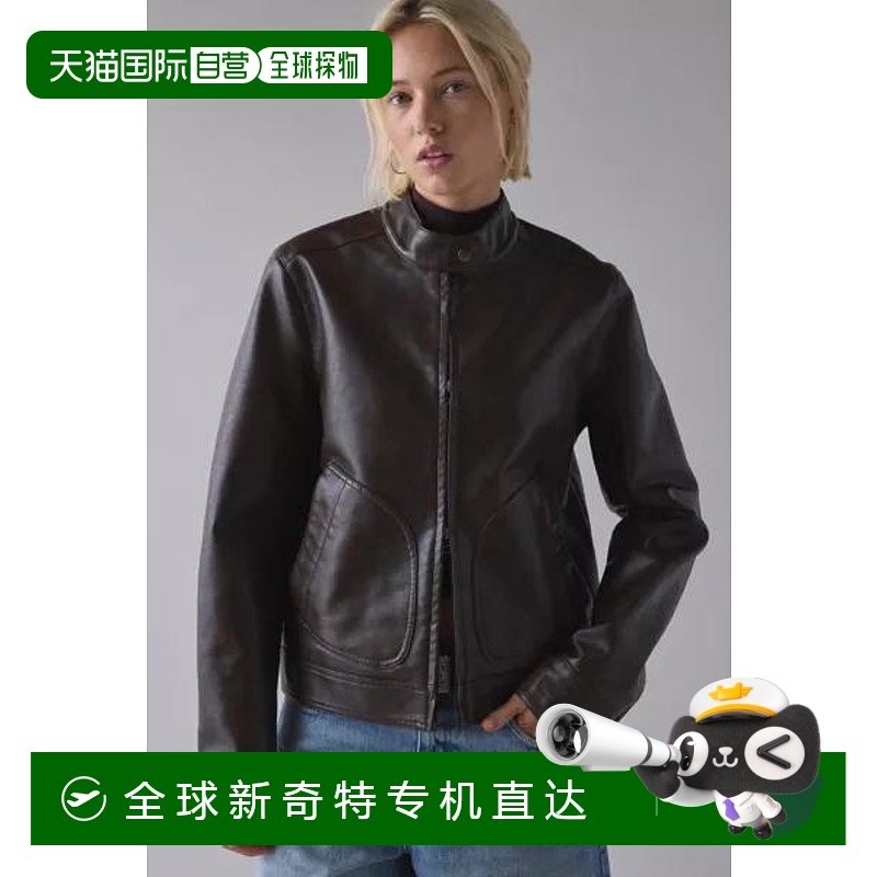 1h可退 【美国直邮】urban outfitters 女士 皮质外套