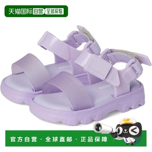 自营Mini Melissa Kick Off Sandals Toddler Purple Adjustable