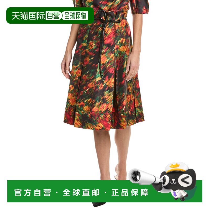 自营3.1 Phillip Lim Flowers In Motion Canvas Origami Silk-Bl