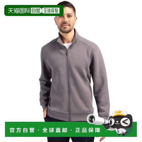 自营Cutter & Buck Roam Eco Recycled Full Zip Mens Jacket - e