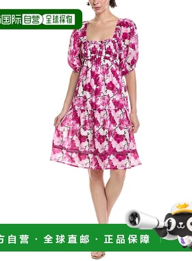 自营 Ro's Garden Tamara迷你连衣裙-粉红色 美国奥莱直发