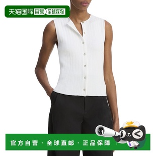 Button 美国奥莱直发针织衫 Sweater white Shell 自营Vince
