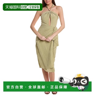 Chelsea Solid Midi Dress 美国奥莱直发连衣裙 自营 green ViX