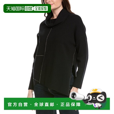自营Joseph Ribkoff Embellished Sweater - black 美国奥莱直发