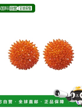 自营Carolina Herrera CZ Beaded Ball Dome Earrings - pattern