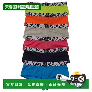 自营Psycho Bunny 6pk Cool Colors Boyshort - multi 美国奥莱直