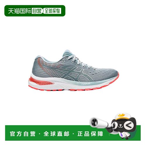 自营Asics Gel-Cumulus 22皮埃蒙特灰色/轻钢1012A741-020女式-灰