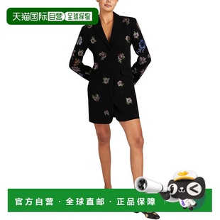 sept五到七件温暖 Pansy Garden乔尔礼服 美国 自营 黑色 cinq