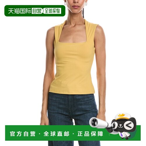 自营susana monaco Tube Front Tank Top - yellow 美国奥莱直发