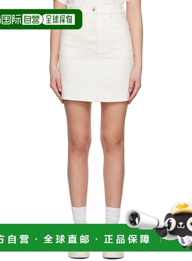 1h可退 香港直邮潮奢 kenzo 高田贤三 女士 白色 Paris Patch 牛