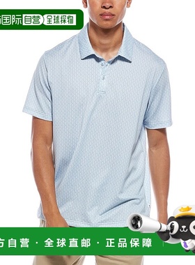 自营 vintage summer复古夏季运动科技Polo衫-蓝色 美国奥莱直发