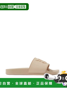 自营Palm Angels Rubber Women's Slides - beige 美国奥莱直发