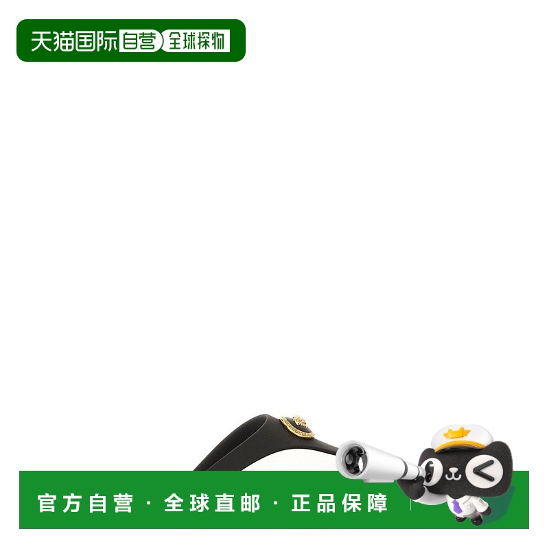 自营 versaceAlia“Flip Flop凉鞋-黑色 美国奥莱直发范思哲