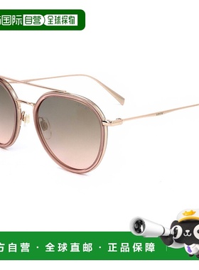 自营 levi's李维斯男式53毫米棕色太阳镜-粉红色 美国奥莱直发