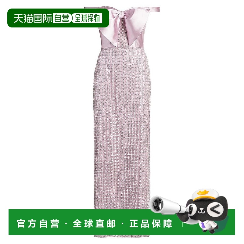 1h可退 【美国直邮】theia 女士 连衣裙蕾丝气质紧身礼服晚礼服