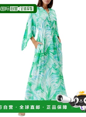 自营Melissa Odabash Edith Maxi Dress - green 美国奥莱直发