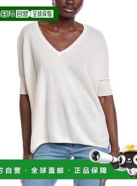 自营 minnie rose米妮玫瑰Pow羊绒毛衣-白色 美国奥莱直发