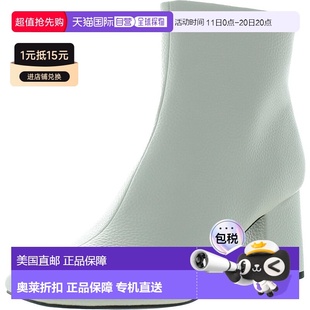 katy 白色 perryGeminni女式 垫人造皮革短靴 美国奥 带衬垫鞋 自营