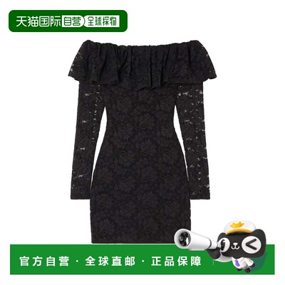 自营Caroline Constas Alessia 迷你连衣裙 黑色 - 黑色 美国奥莱