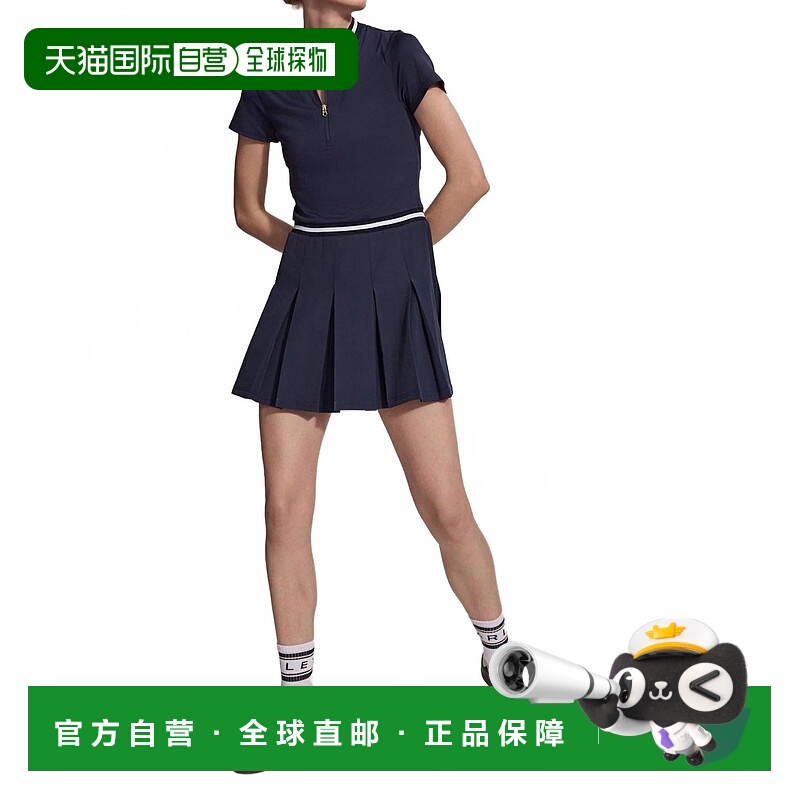 自营varleyNora Court Dress In Blue Nights - blue nights 美国