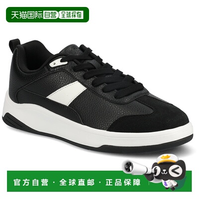 自营vance co.Vance Mens Raiden T-Toe Low Top Sneaker - black