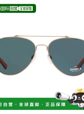 自营Shinola Green Pilot Unisex Sunglasses SH2101S 718 56 - m