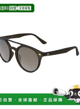 自营Guess Men's 51 mm Grey Sunglasses - matte light 美国奥莱