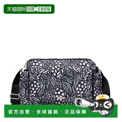 自营baggallini Daily Machine Wash 斜挎包 - 灰色野猫 美国奥莱