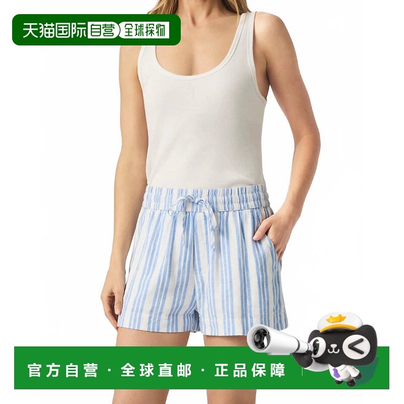 自营splendidCampside Stripe Short In Steel Blue Stripe - ste
