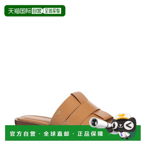 自营Michael Kors Ryland 40S4RYFS1L-174女式凉鞋8.5淡色花生皮K