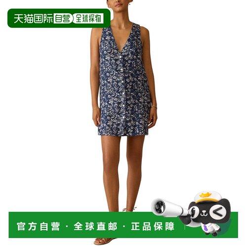 自营Faherty Alston Dress - green 美国奥莱直发连衣裙吊带