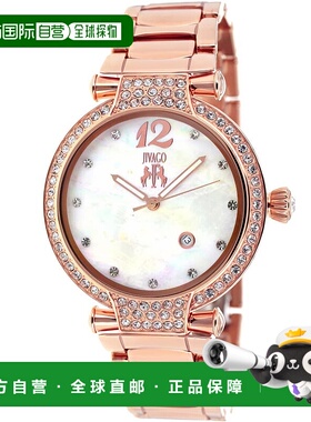 自营Jivago女式白色MOP表盘手表-白色拖把 美国奥莱直发