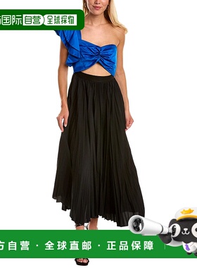 自营 AMUR 克利奥帕特拉早秋新款连衣裙 黑色 美国奥莱直发服饰