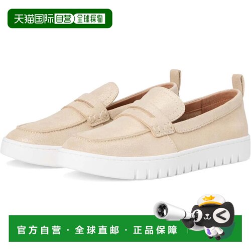 自营Women's Vionic Uptown I6609L4701 Loafers Gold Leather Co