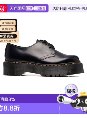 自营DR. MARTENS马丁Quad 1461时尚舒适系带皮革低帮德比鞋休闲鞋