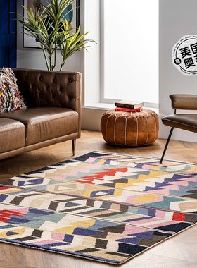 nuLOOM 手工簇绒 Ofelia 区域地毯 - 多 【美国奥莱】直发