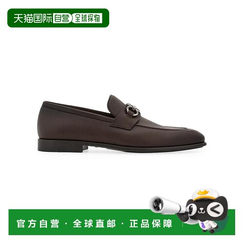 1h可退 【美国直邮】Salvatore Ferragamo Foster 方头乐福鞋 男