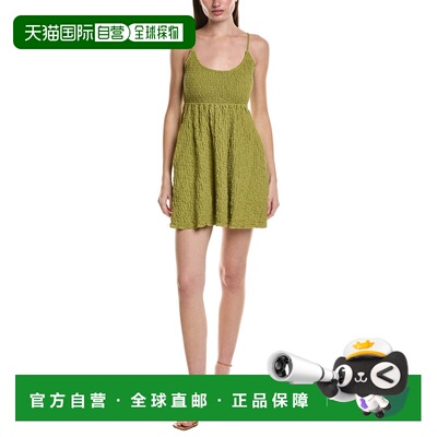 自营Saltwater Luxe Tank Mini Dress - green 美国奥莱直发