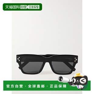 香港直邮潮奢 DIOR 迪奥 男士 CD S2I 钻石D形框醋纤镀银太阳眼镜
