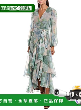 自营Hutch Helene Maxi Dress - green 美国奥莱直发连衣裙