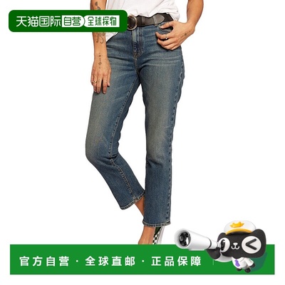 自营current elliottCurrent/Elliott The Mom Crescent 直筒牛仔