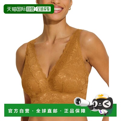 自营Cosabella永不说永不暴跌Longline弯曲的胸罩-黄色 美国奥莱