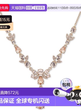 1h可退 【美国直邮】GIVENCHY 通用 项链金色长项链水晶吊坠精致