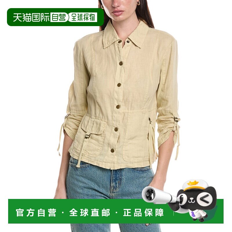 自营XCVI Waldron Linen Jacket - White 外套 美国直发奥莱