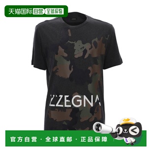 Zegna 1h可退 99新未使用 香港直邮Z VT372.ZZ630A logoT恤