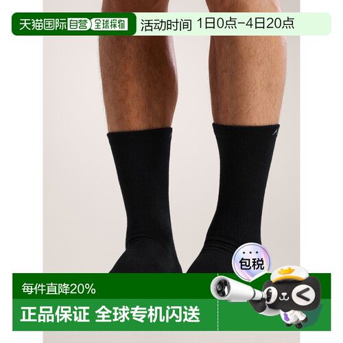1h可退 美国直邮Arc'teryx Merino Wool Mid Sock 美利奴羊毛中筒